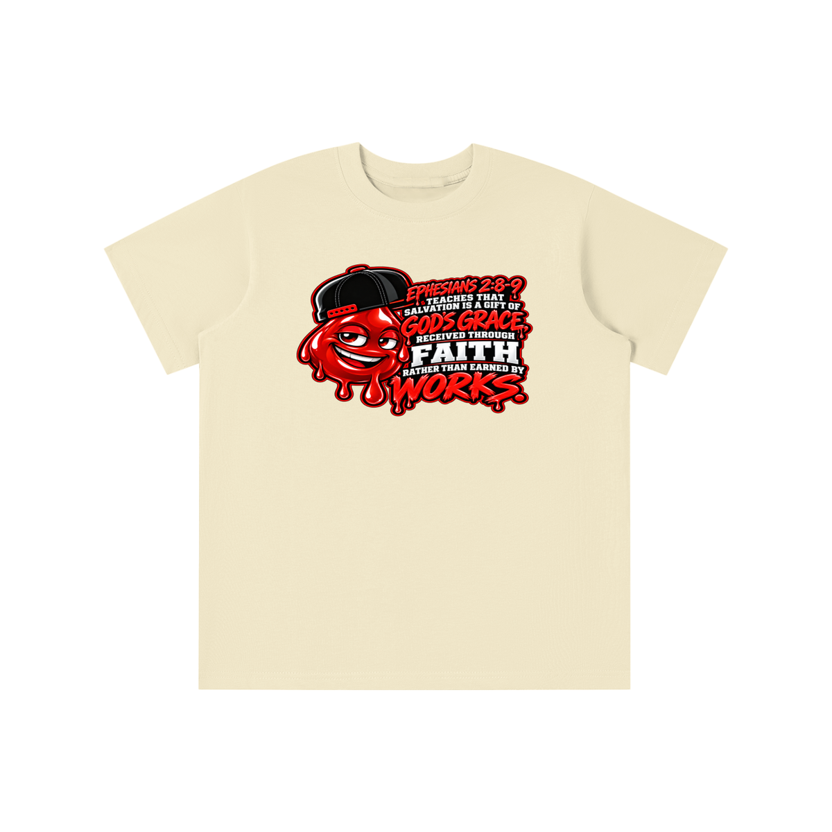 Ephesians 2:8-9 inspired youth T-shirt