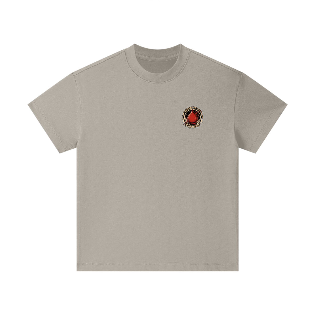 skateboarders on a pilgrimage Kids T-Shirt