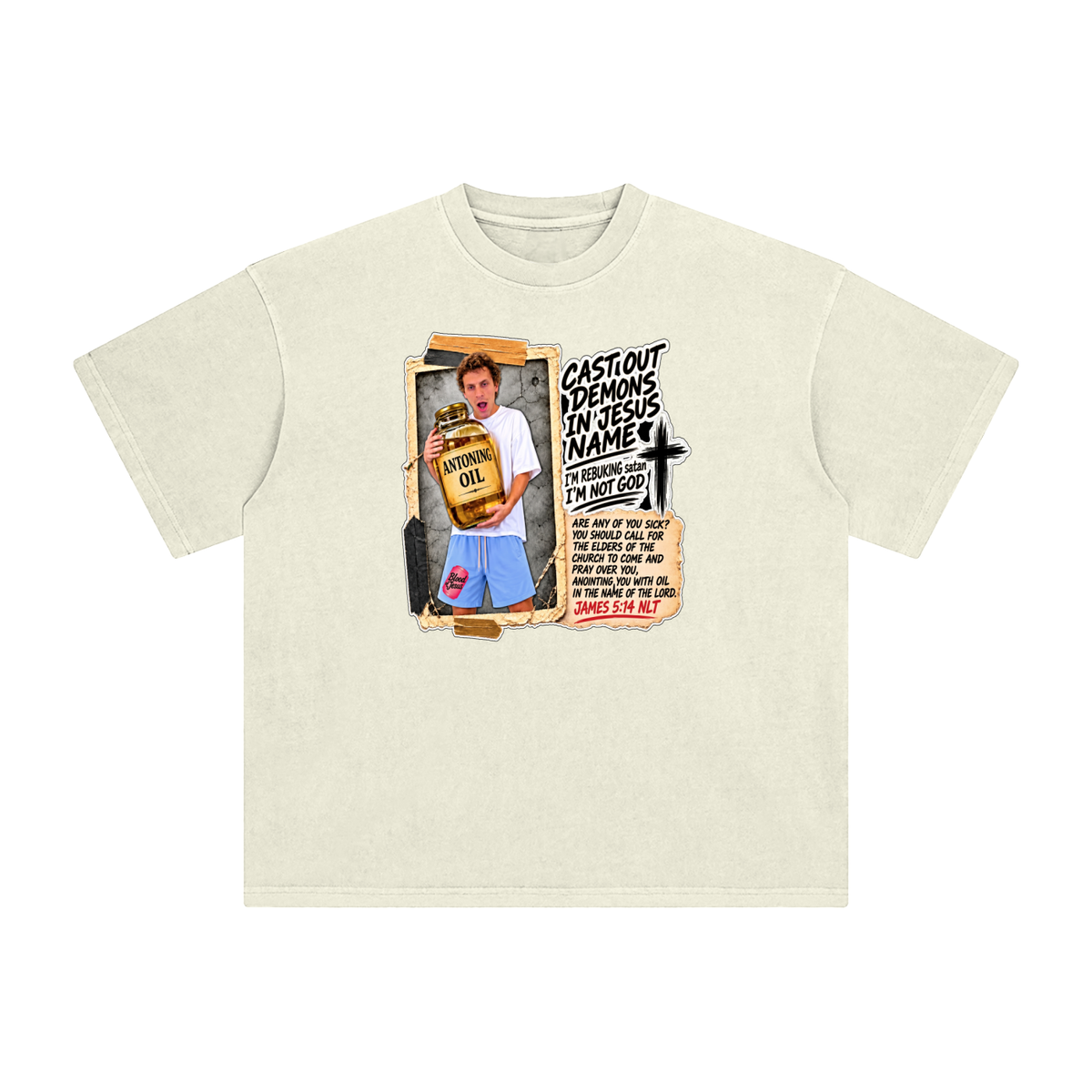 I'M REBUKING satan I'M NOT GOD T-Shirt
