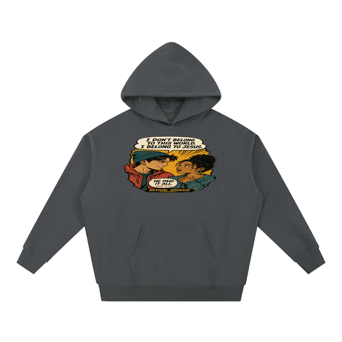 John 17:16 inspired Hoodie