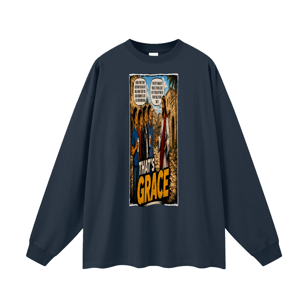 Matthew 16:25 NLT Long Sleeve T-Shirt