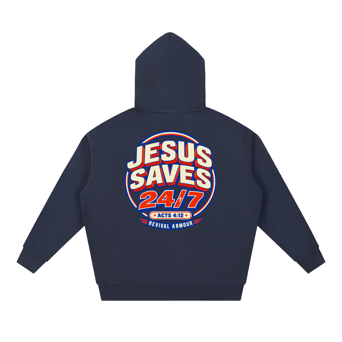 Jesus saves 24/7 Hoodie