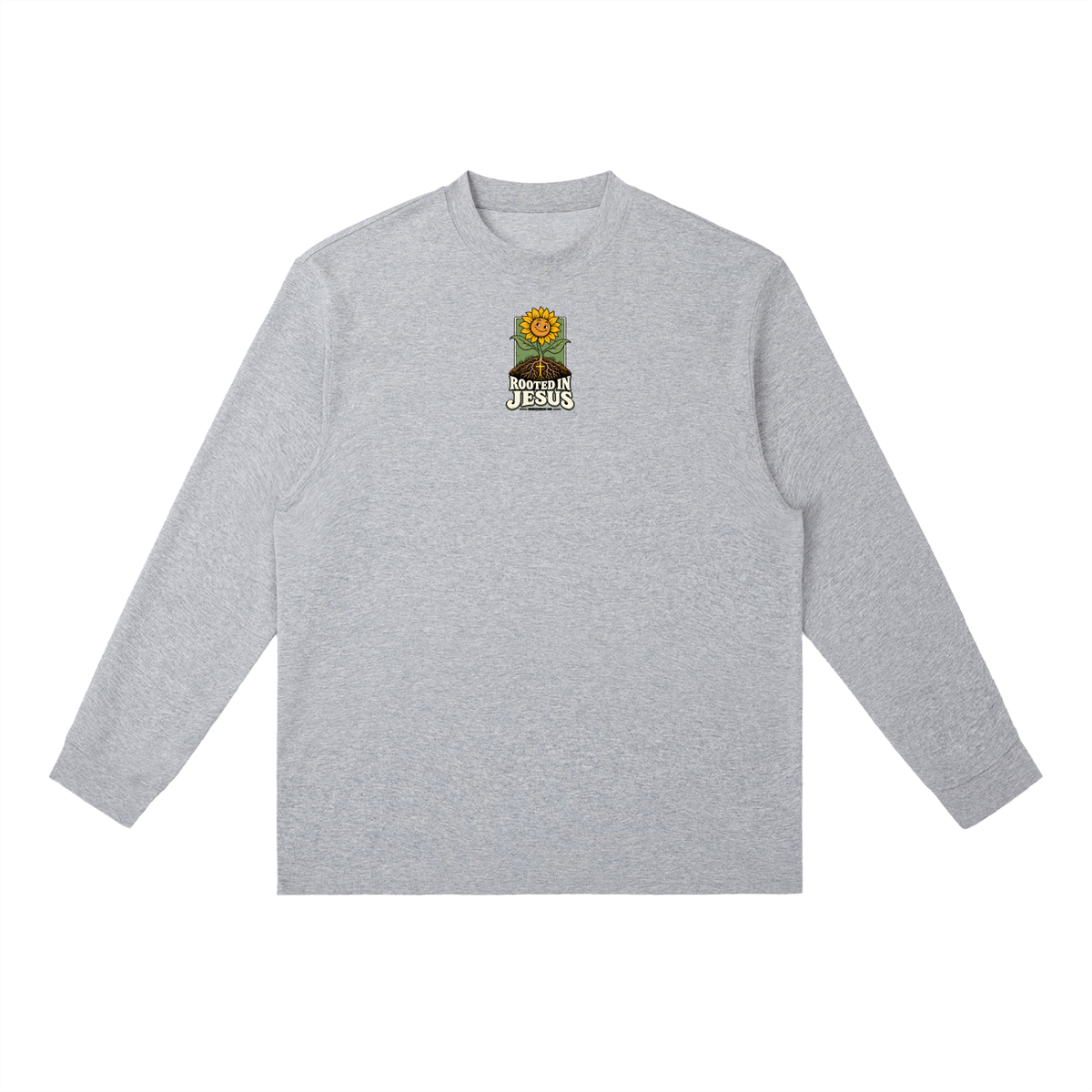 Rooted in Jesus Long-Sleeve T-Shirt