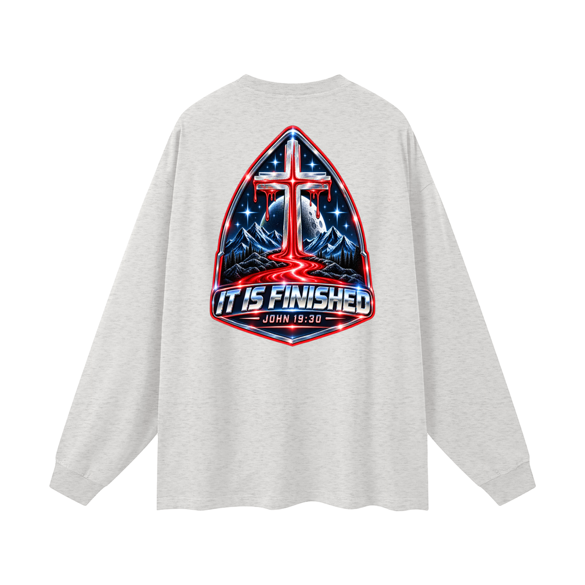 REDEMPTION THROUGH THE BLOOD OF JESUS Long Sleeve T-Shirt
