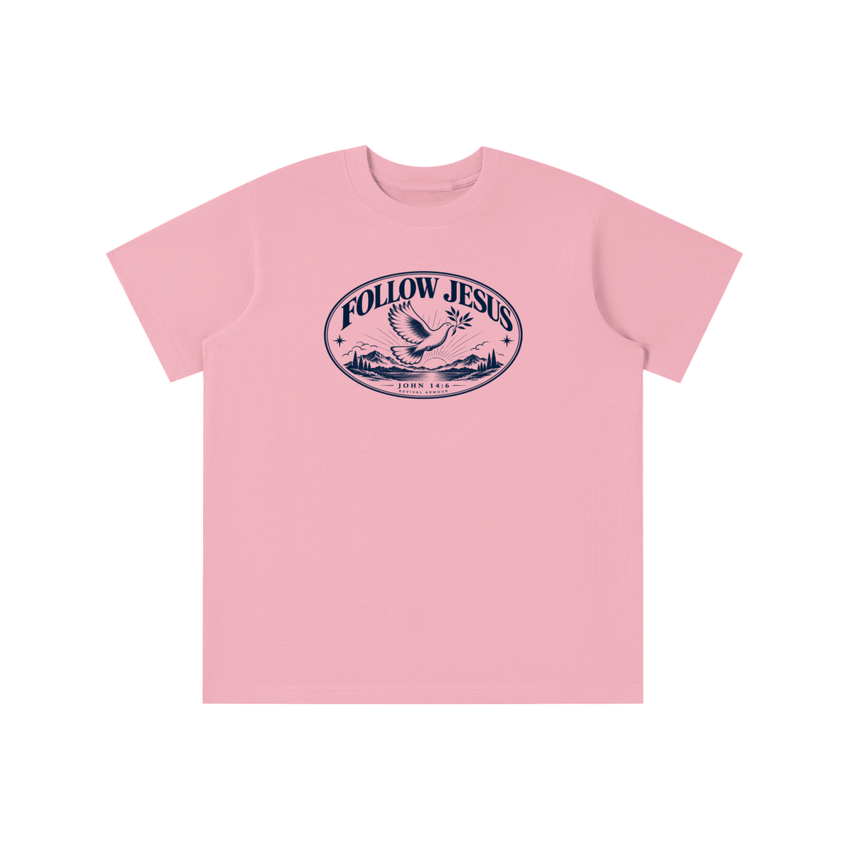 FOLLOW JESUS - JOHN 14:6 - REVIVAL ARMOUR youth T-shirt