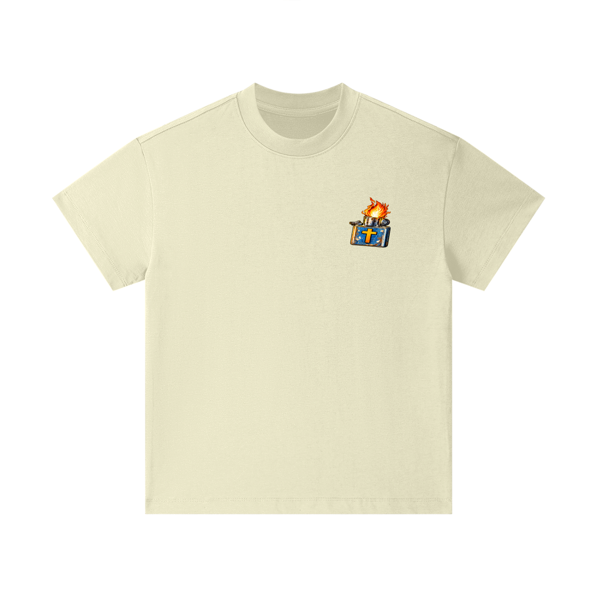 JESUS SAVES FROM IRE THAT GOES OUT AND DOGS DON'T GO TO THE NEW JERUSALEM ACCORDING TO REVELATION 22:15 Kids T-Shirt