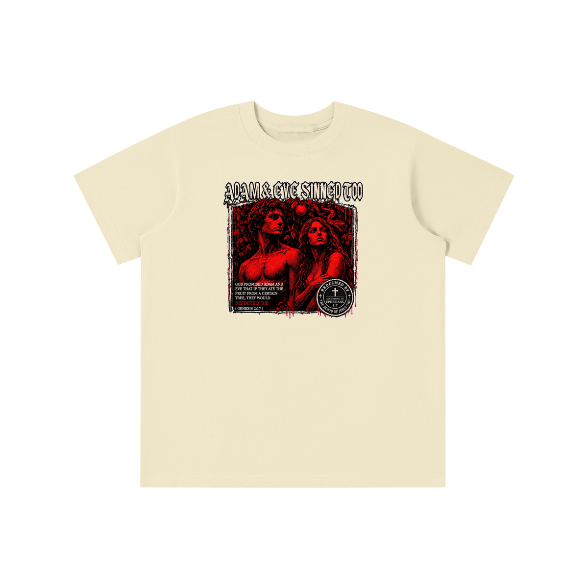 ADAM & EVE SINNED TOO youth T-shirt
