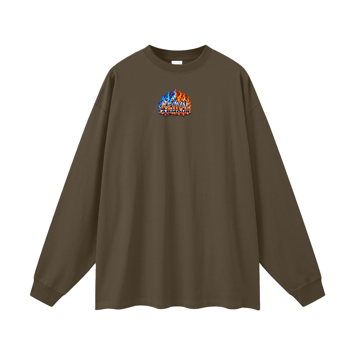 JESUS CAME TO SET THE WORLD ON FIRE AND WISHED IT WAS ALREADY BURNING ACCORDING TO LUKE 12:49 REVIVAL ARMOUR Long Sleeve T-Shirt