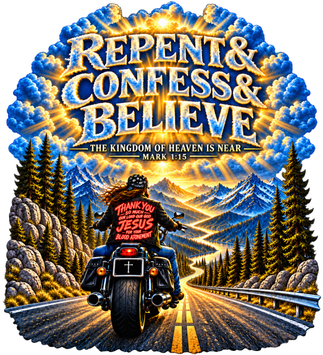 REPENT & CONFESS & BELIEVE Kids T-Shirt