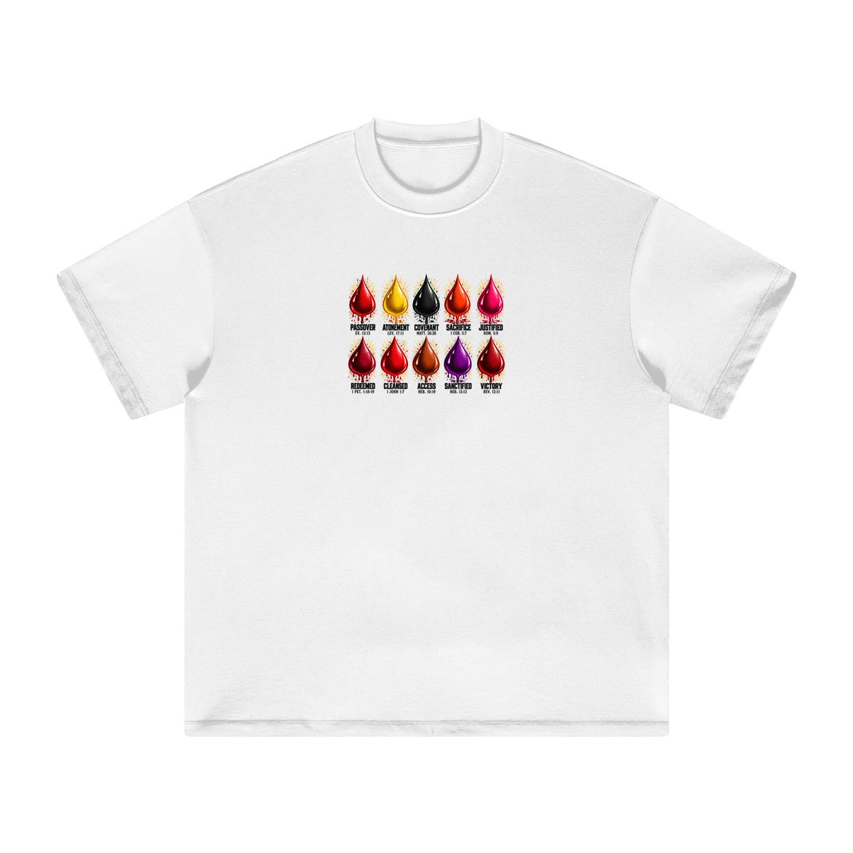 10 BLOOD LOGOS T-Shirt