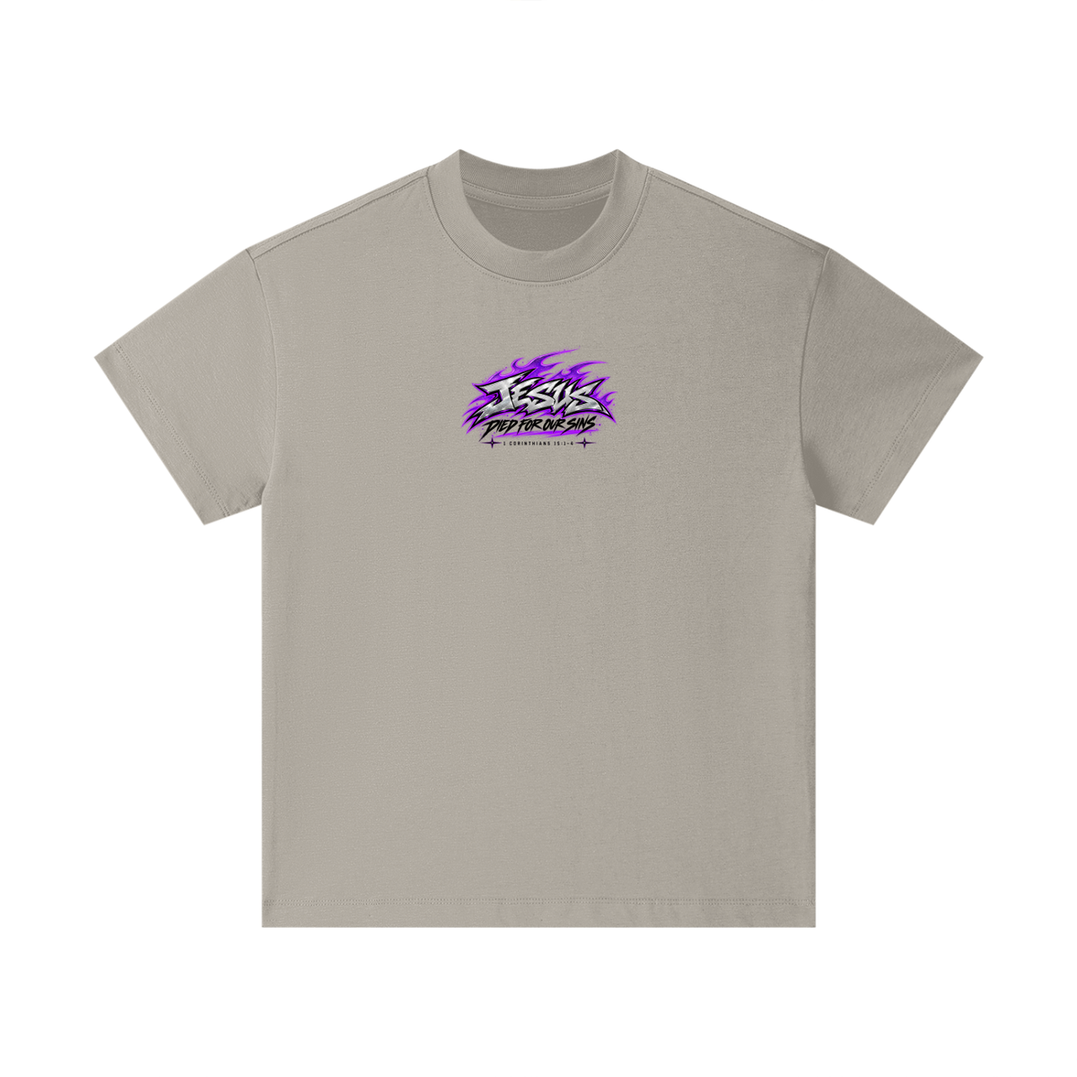 JESUS DIED FOR OUR SINS 1 CORINTHIANS 15:1-4 Kids T-Shirt