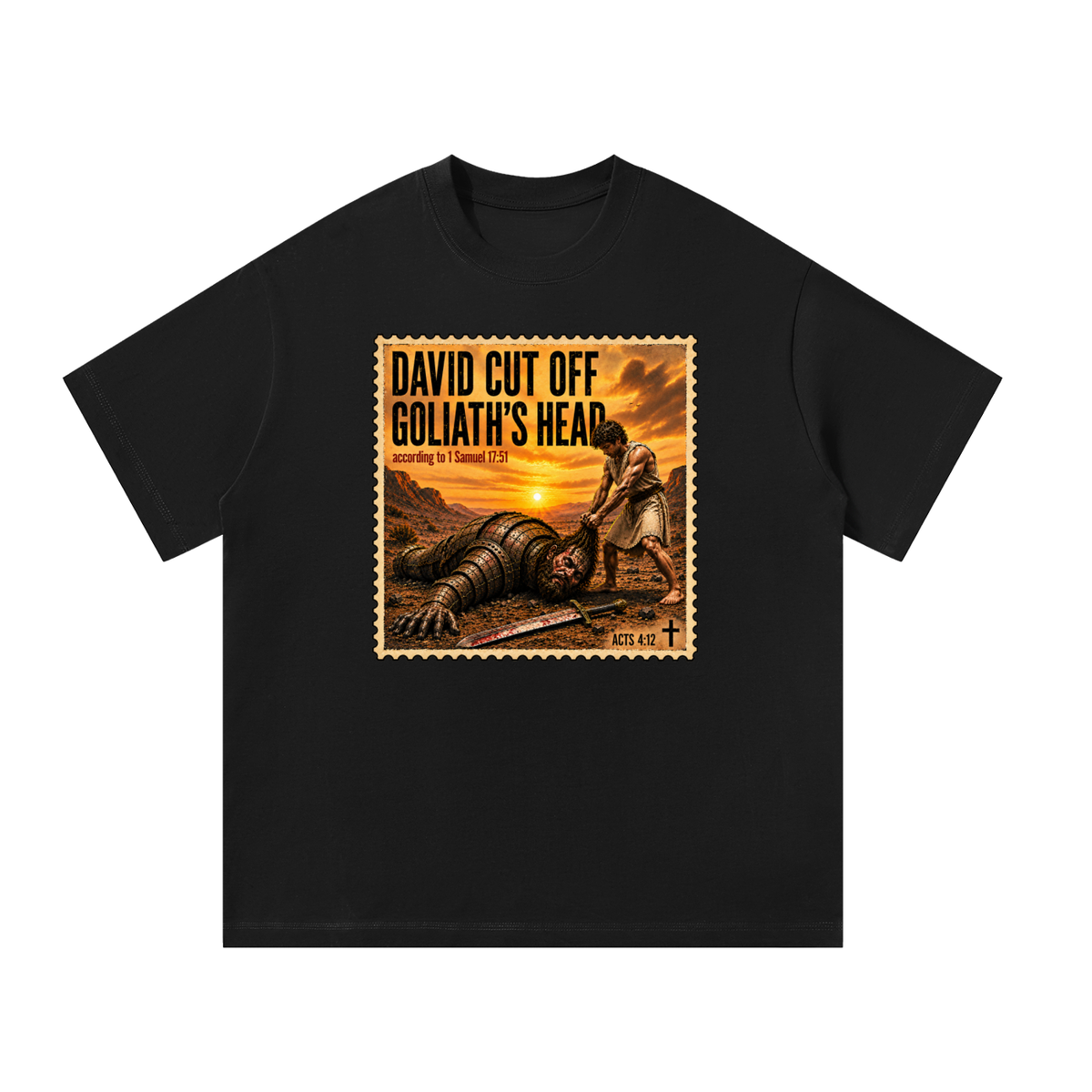 David cut off Goliaths head T-Shirt