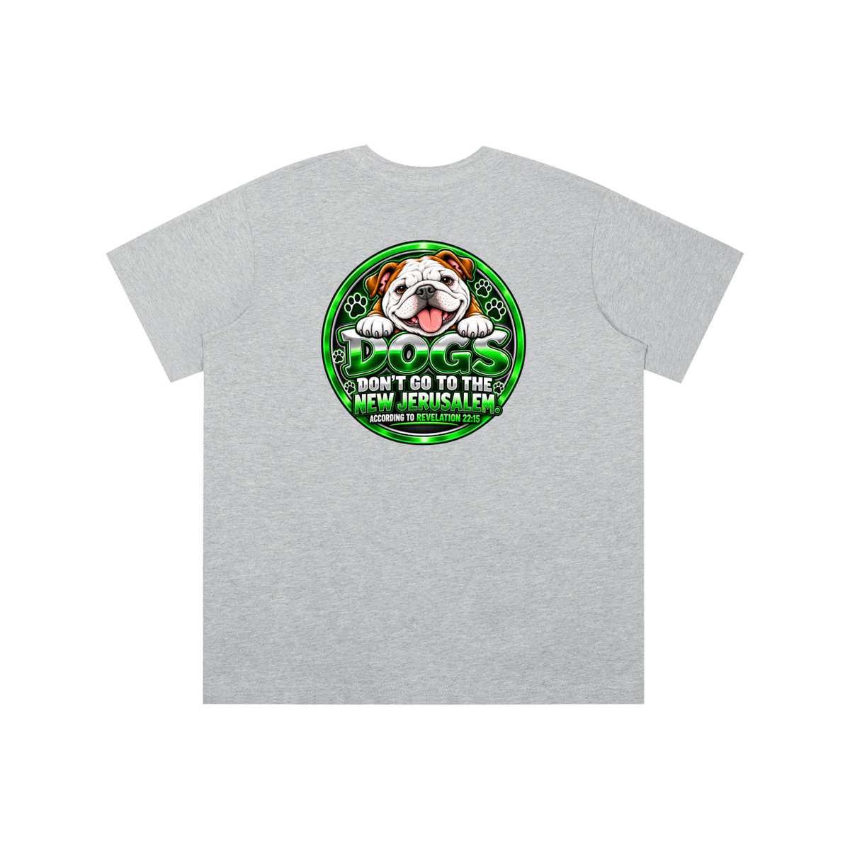 DOZENS OF TESTIMONIES ON YOUTUBE OF JESUS ENCOUNTERING PEOPLE. DOGS DON'T GO TO THE NEW JERUSALEM. ACCORDING TO REVELATION 22:15 youth T-shirt