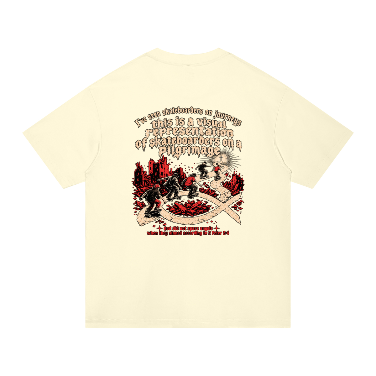skateboarders on a pilgrimage T-Shirt