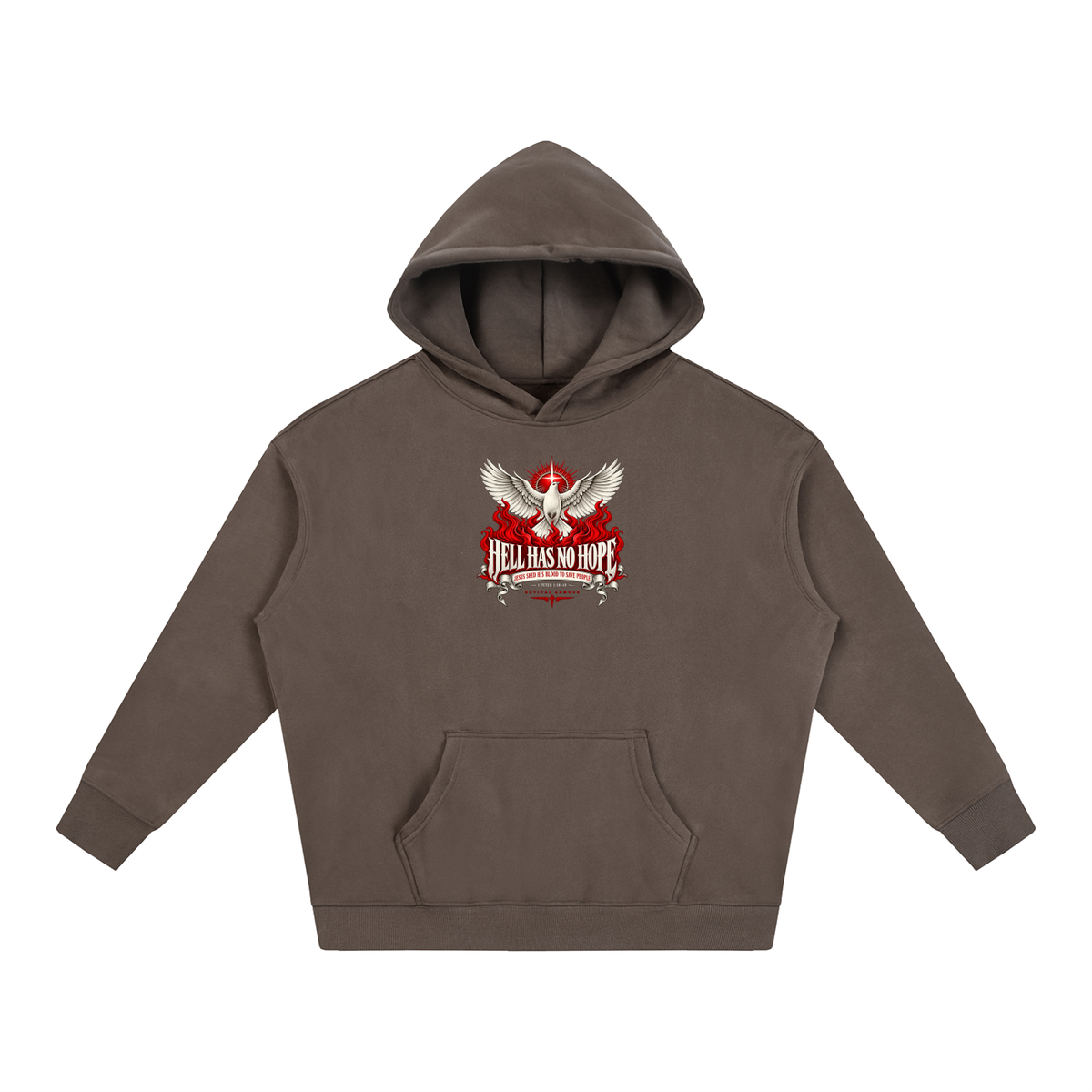 HELL HAS NO HOPE JESUS SHED HIS BLOOD TO SAVE PEOPLE Hoodie