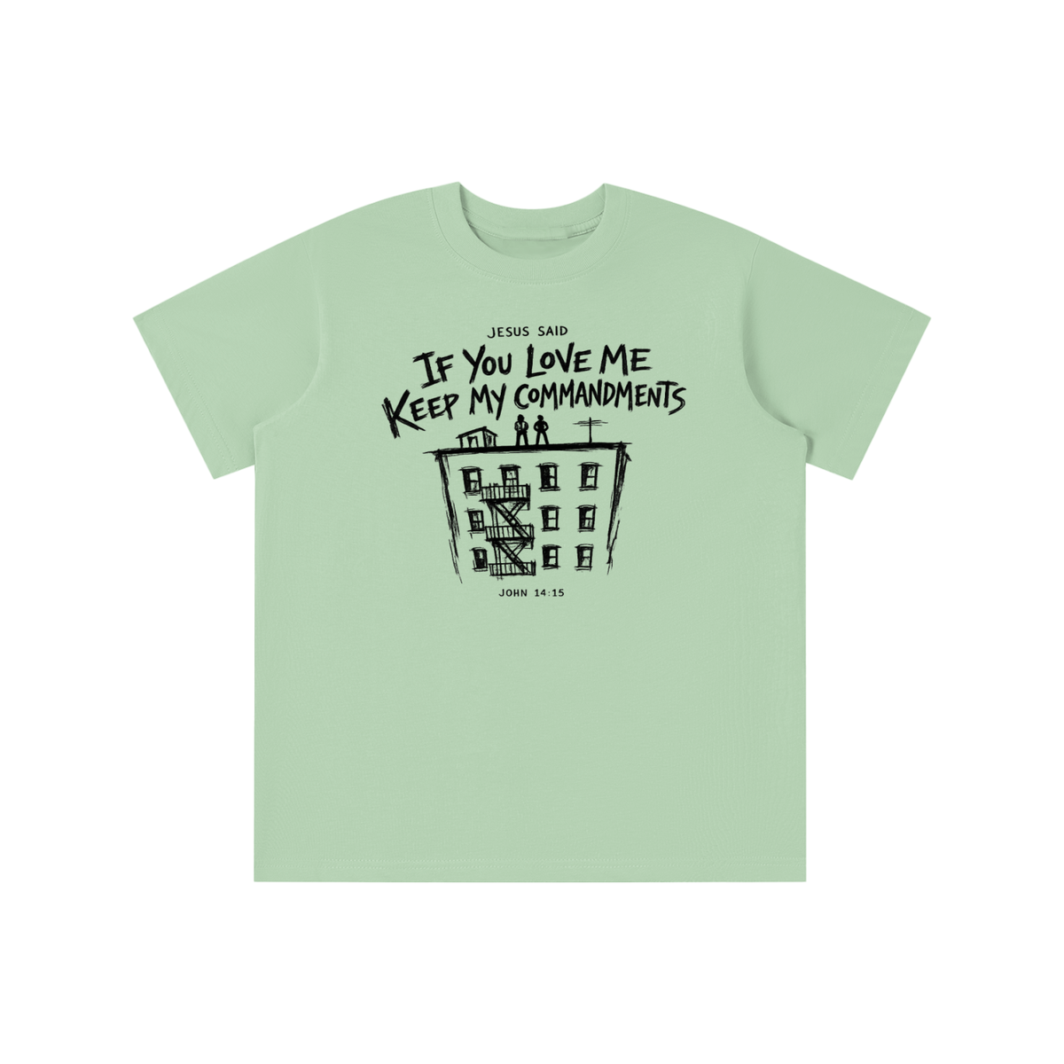 JOHN 14:15 NIV youth T-shirt