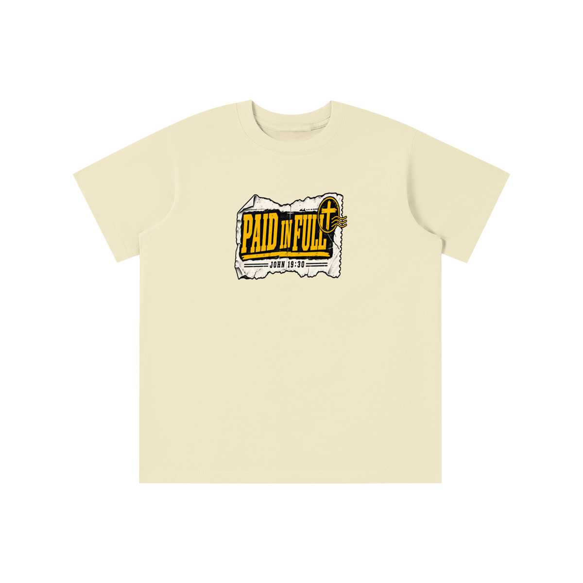 PAID IN FULL - JOHN 19:30 - youth T-shirt