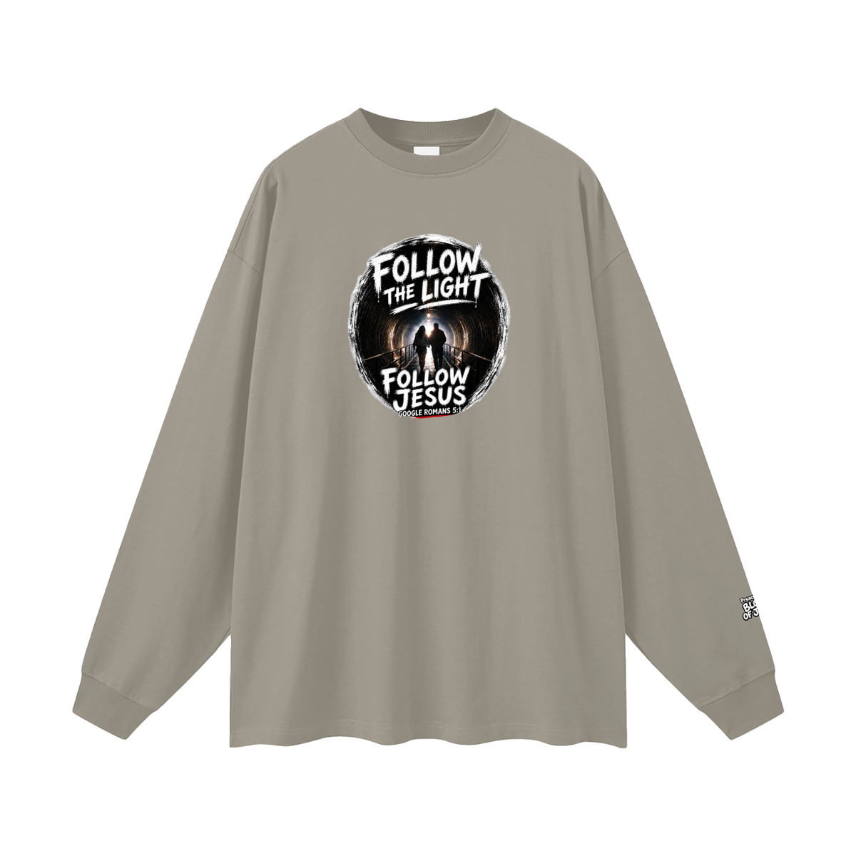 Follow the Light Follow Jesus Long Sleeve T-Shirt