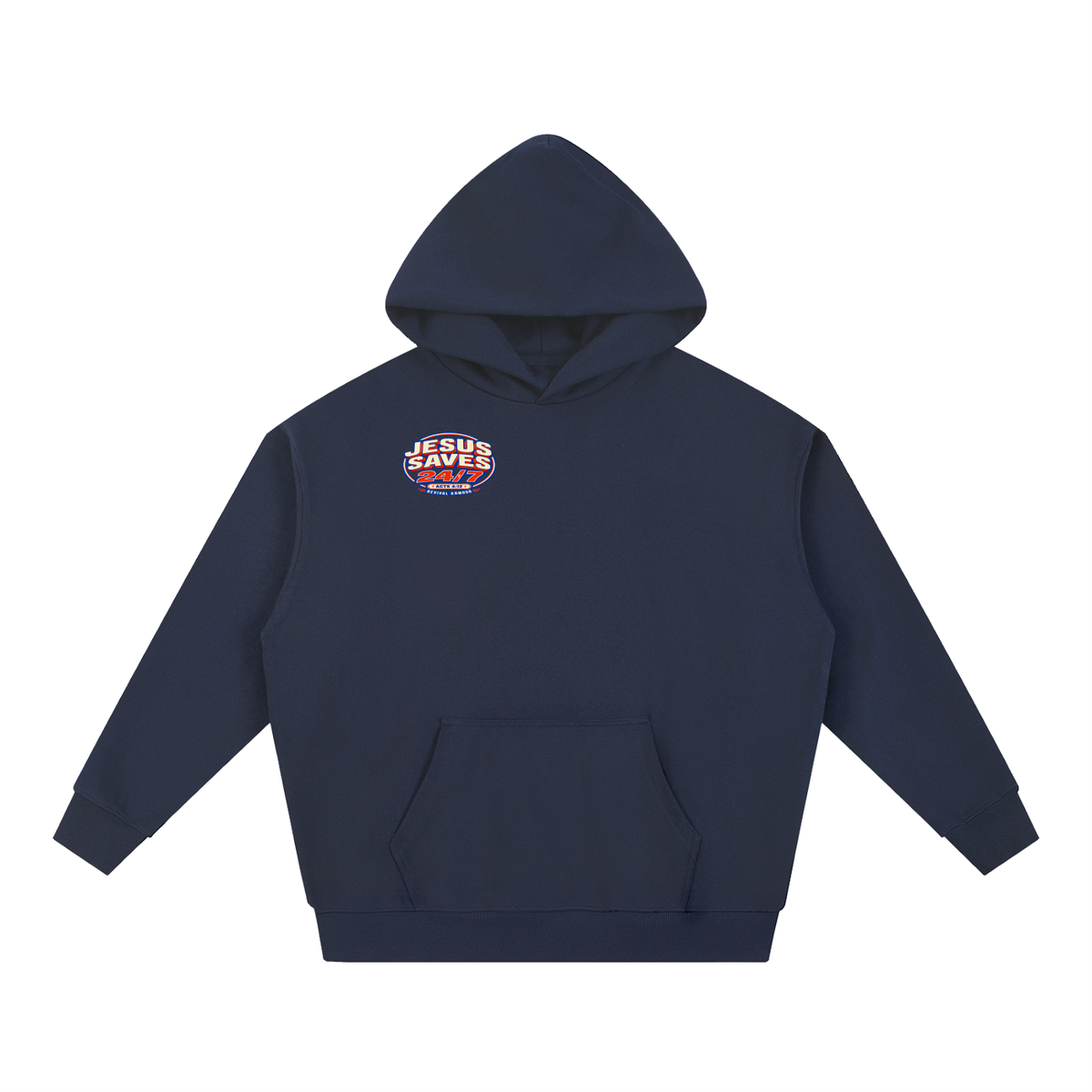 Jesus saves 24/7 Hoodie