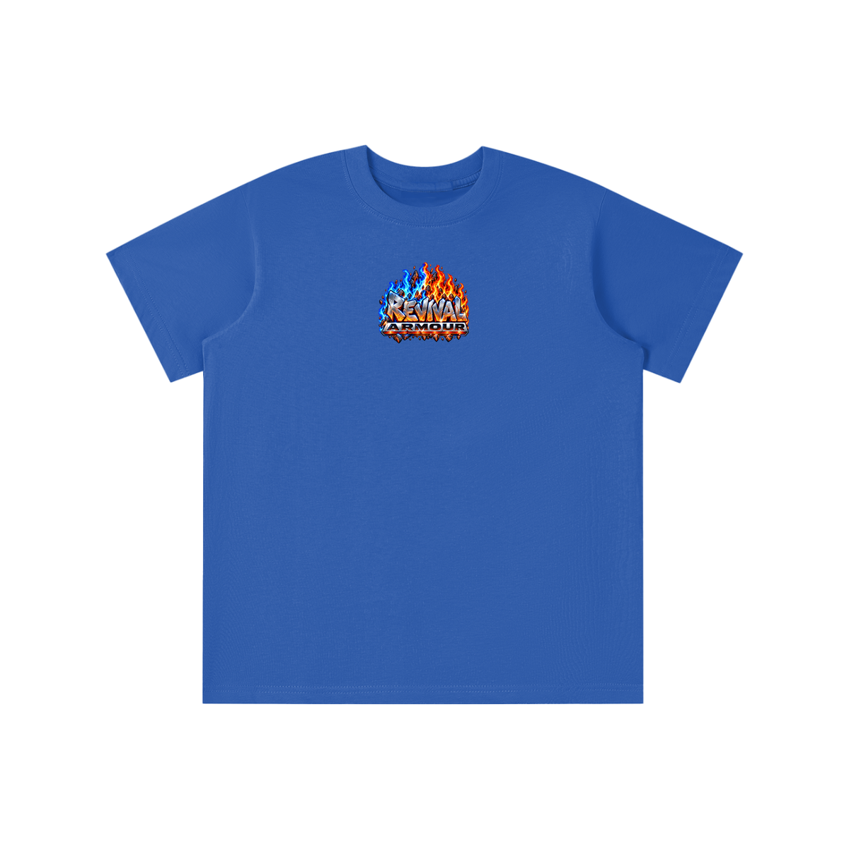 JESUS CAME TO SET THE WORLD ON FIRE AND WISHED IT WAS ALREADY BURNING ACCORDING TO LUKE 12:49 REVIVAL ARMOUR youth T-shirt