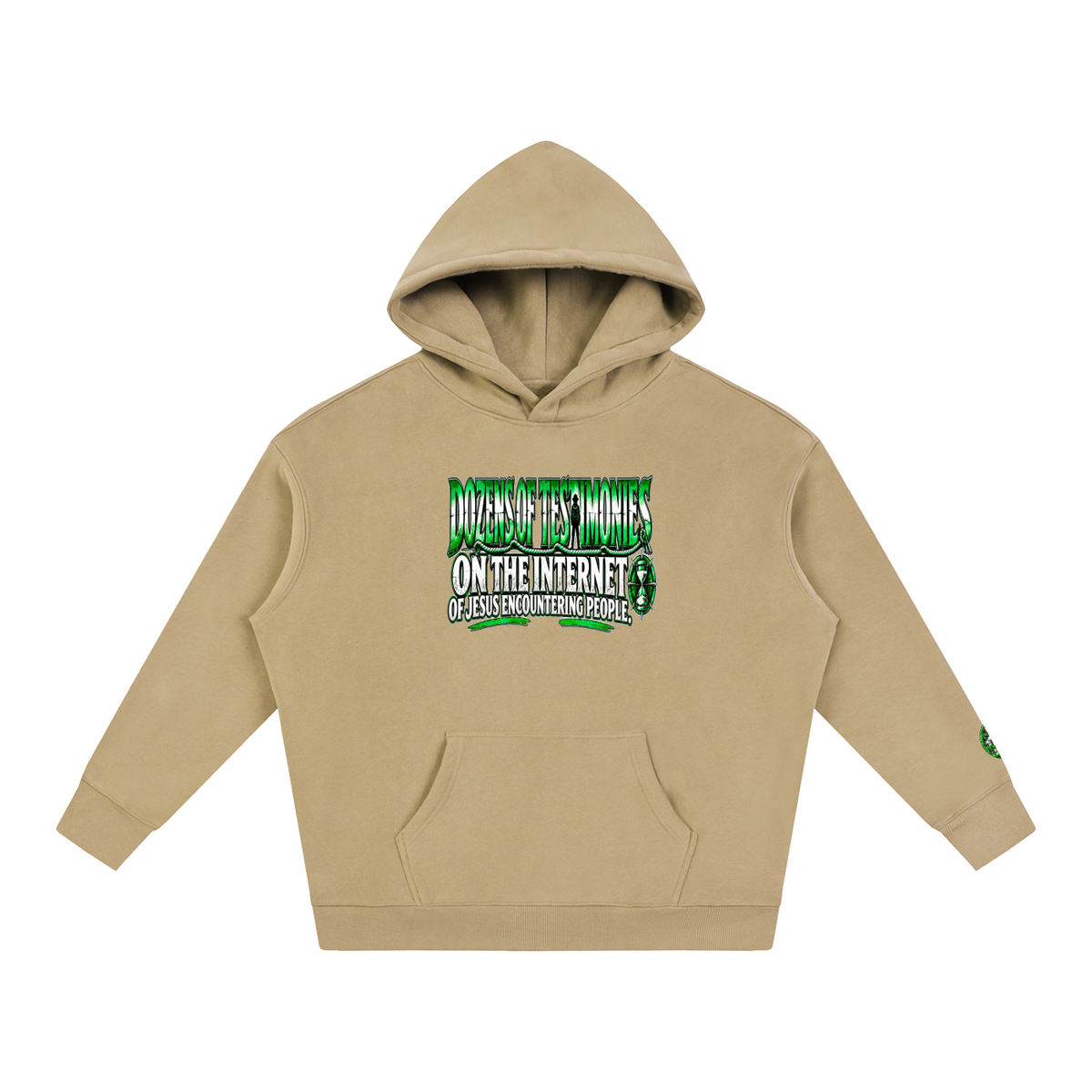 DOZENS OF TESTIMONIES ON THE INTERNET OF JESUS ENCOUNTERING PEOPLE. Hoodie