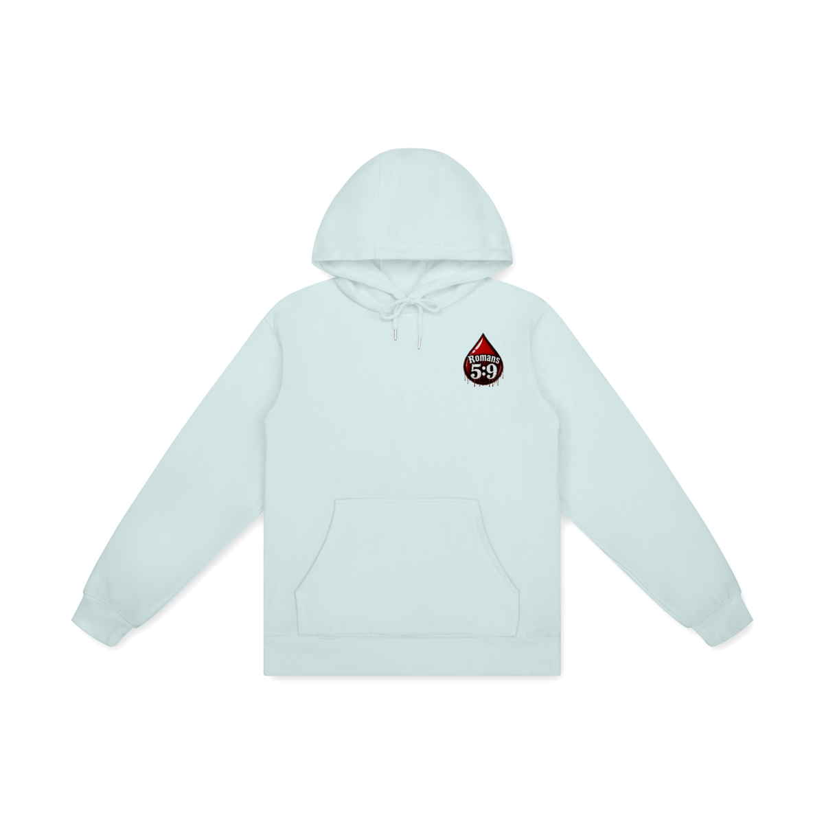 Romans 5:9 blood emoji Hoodie