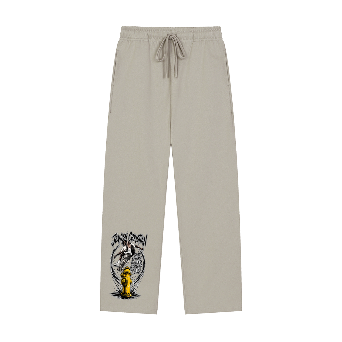 JEWISH CHRISTIAN SAVED BY GRACE THRU FAITH IN THE BLOOD OF JESUS Sweatpants