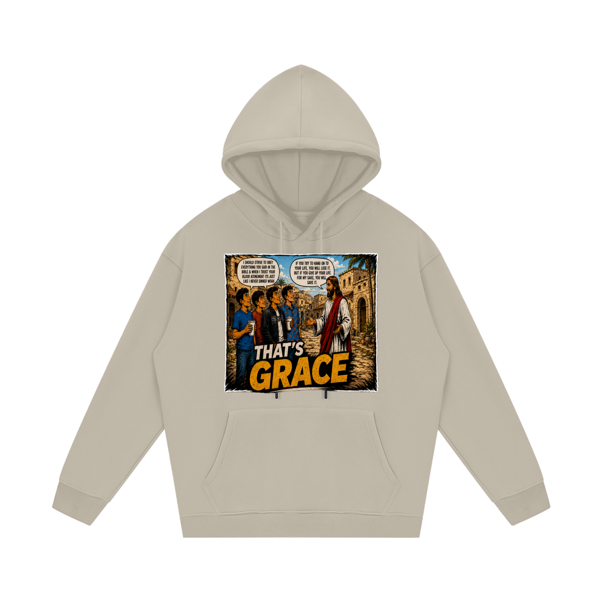 Matthew 16:25 NLT Hoodie