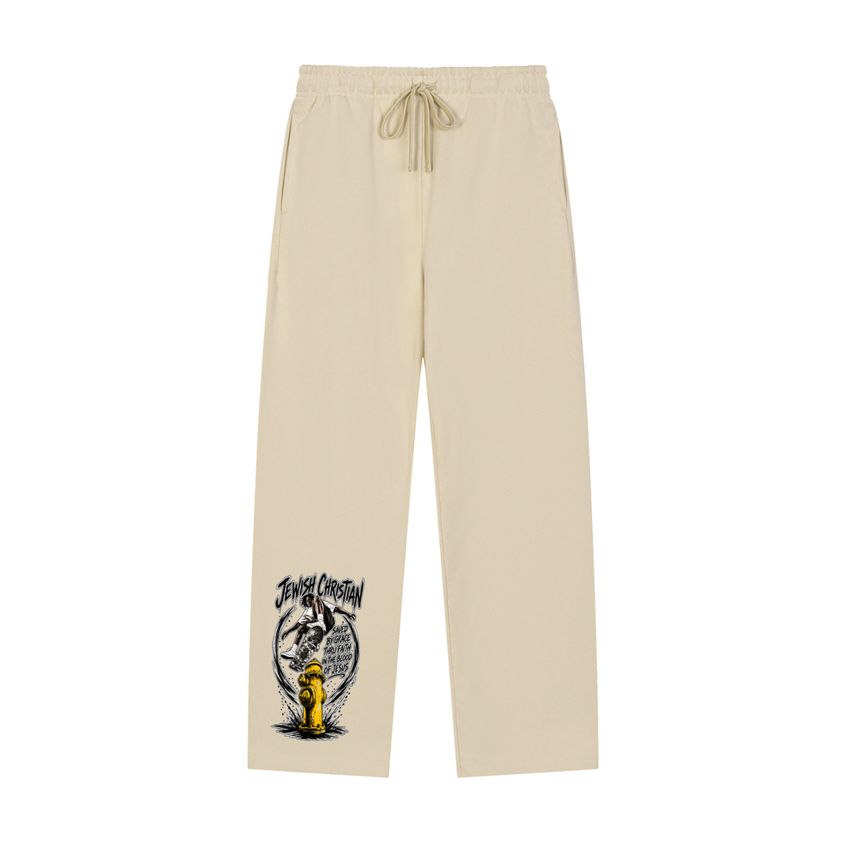 JEWISH CHRISTIAN SAVED BY GRACE THRU FAITH IN THE BLOOD OF JESUS Sweatpants