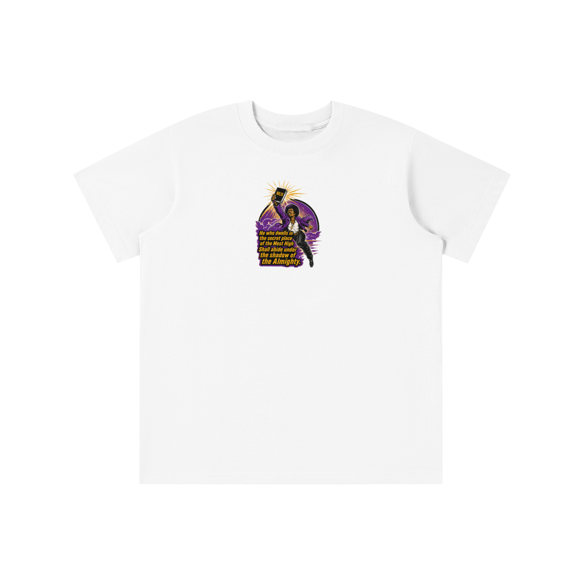 NKJV Psalms 91:1 youth T-shirt