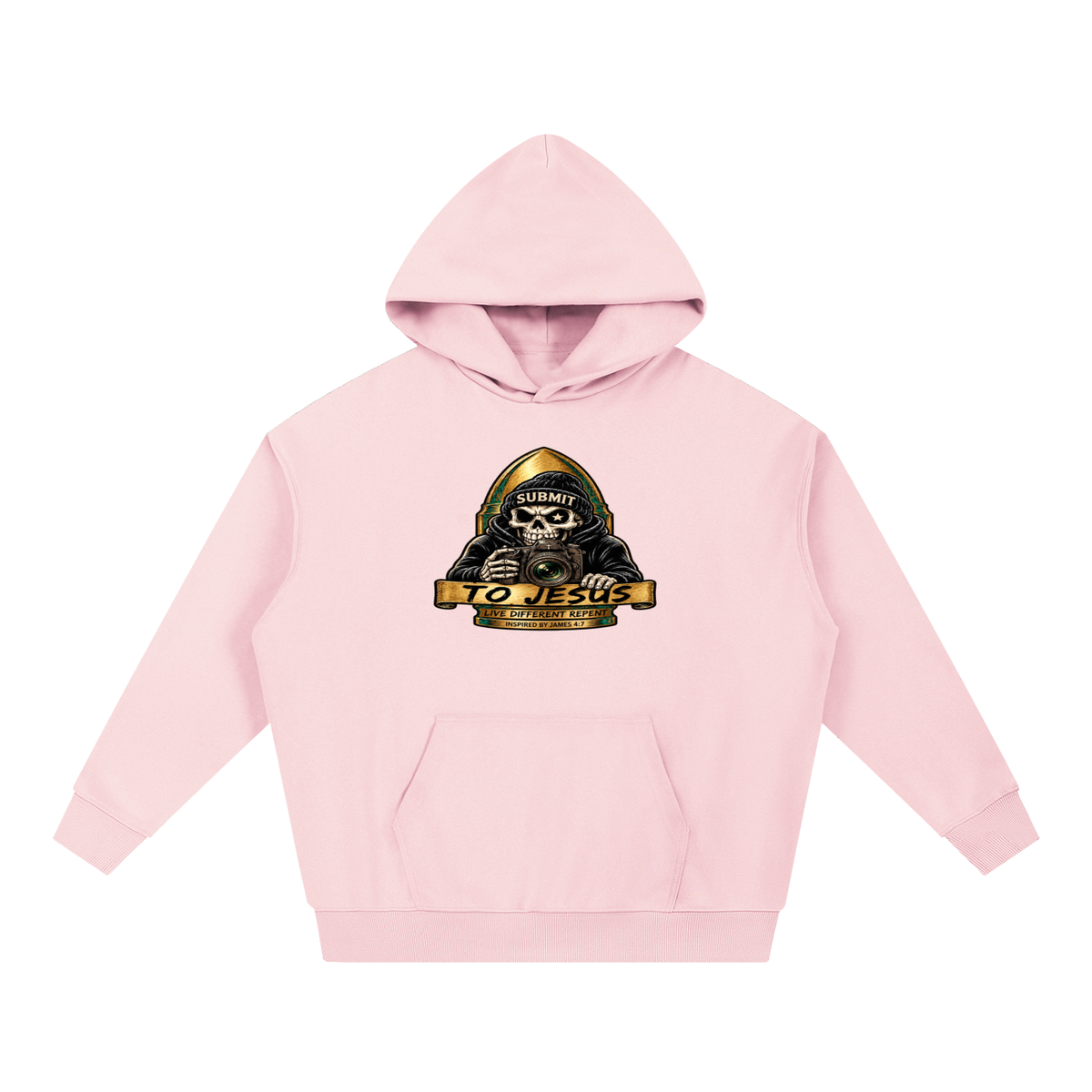 SUBMIT TO JESUS LIVE DIFFERENT REPENT INSPIRED BY JAMES 4:7 Hoodie