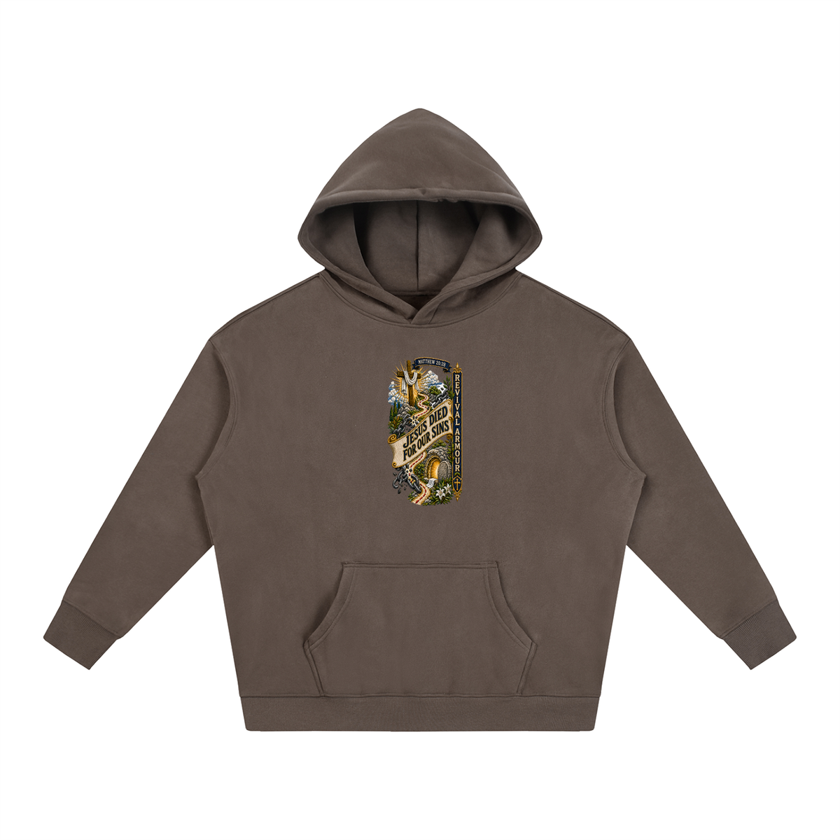 MATTHEW 20:28 Jesus died for our sins REVIVAL ARMOUR Hoodie