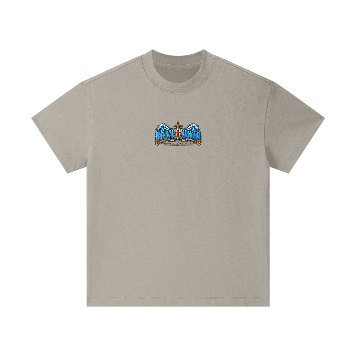 REVIVAL ARMOUR -EQUIPPED FOR A HIGHER PURPOSE- -EPHESIANS 6:10-18- Kids T-Shirt