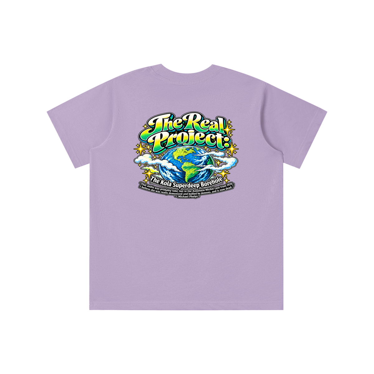 REDEEMED BY THE OF JESUS ACCORDING TO EPHESIANS 1:7 THE REAL PROJECT: THE KOLA SUPERDEEP BOREHOLE youth T-shirt