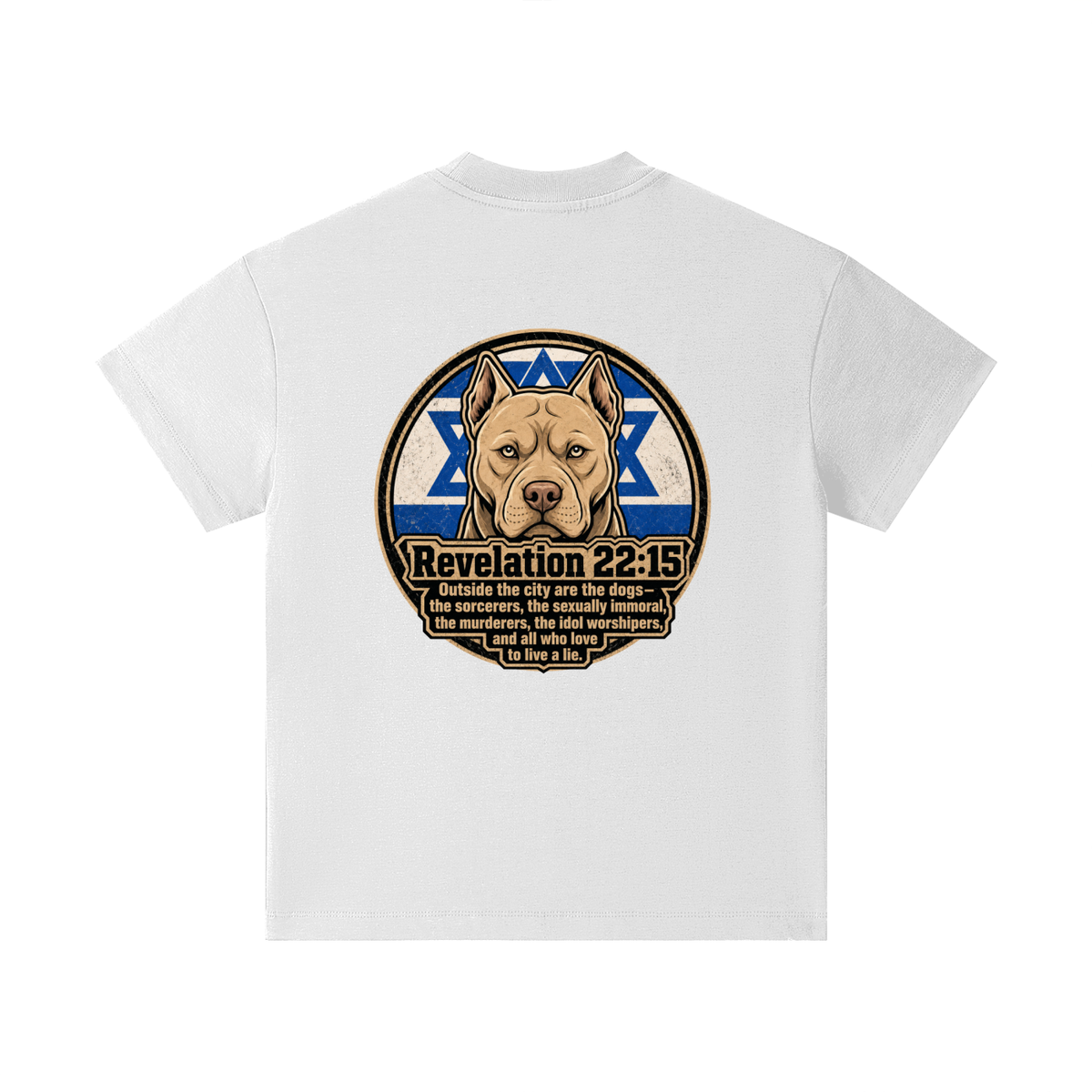 Revelation 22:15 NLT Kids T-Shirt