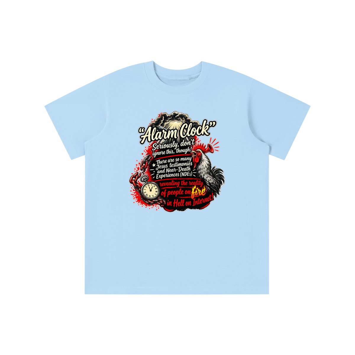 "ALARM CLOCK" youth T-shirt