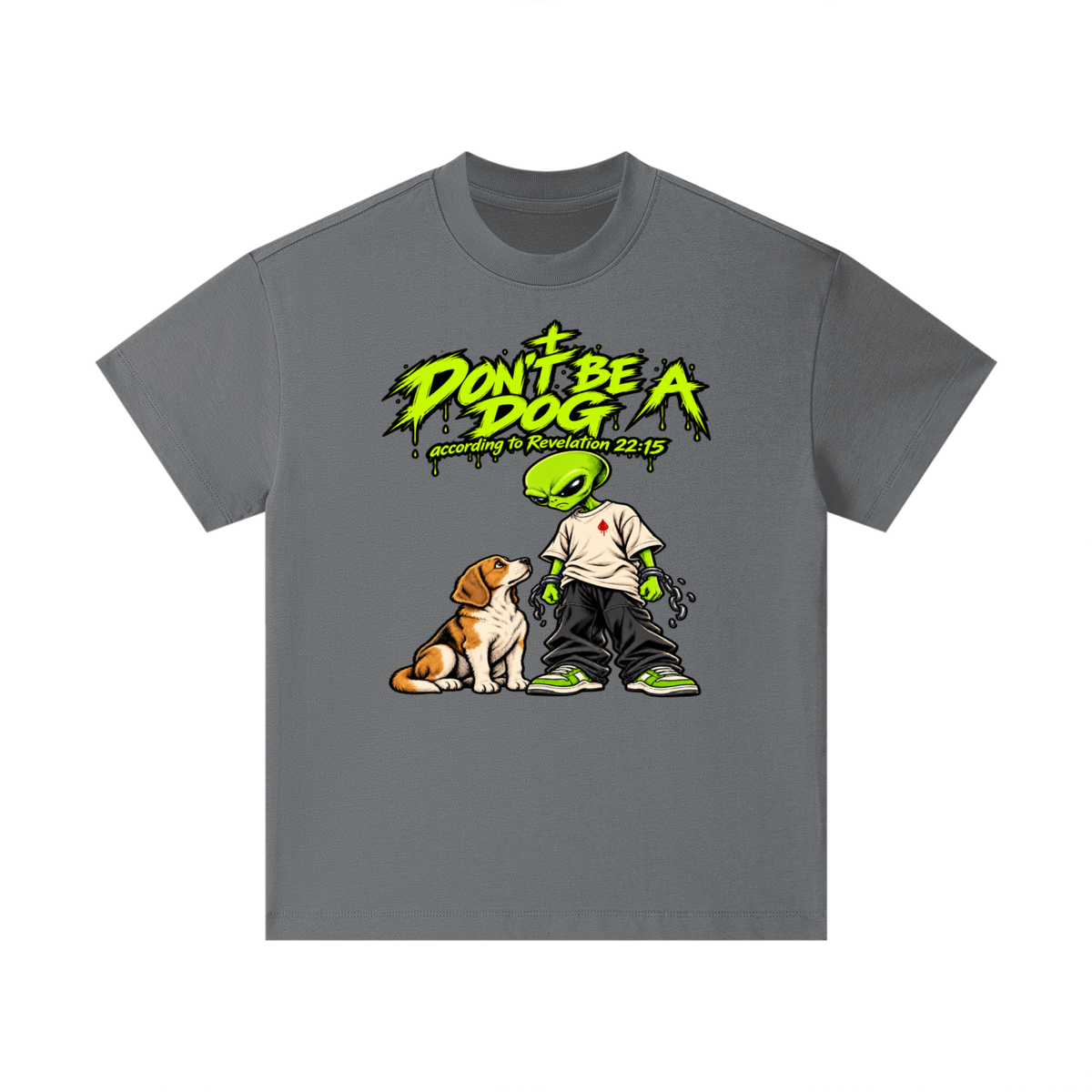 DON'T BE A DOG according to Revelation 22:15 Kids T-Shirt