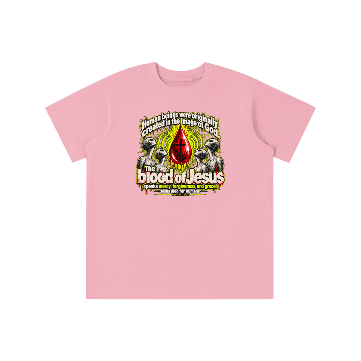 HUMAN BEINGS WERE ORIGINALLY CREATED IN THE IMAGE OF GOD youth T-shirt