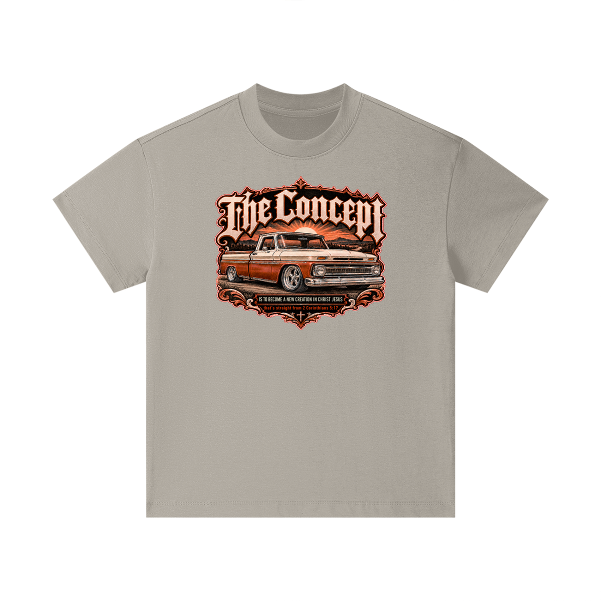 The Concept IS TO BECOME A NEW CREATION IN CHRIST JESUS that's straight from 2 Corinthians 5:17 Kids T-Shirt