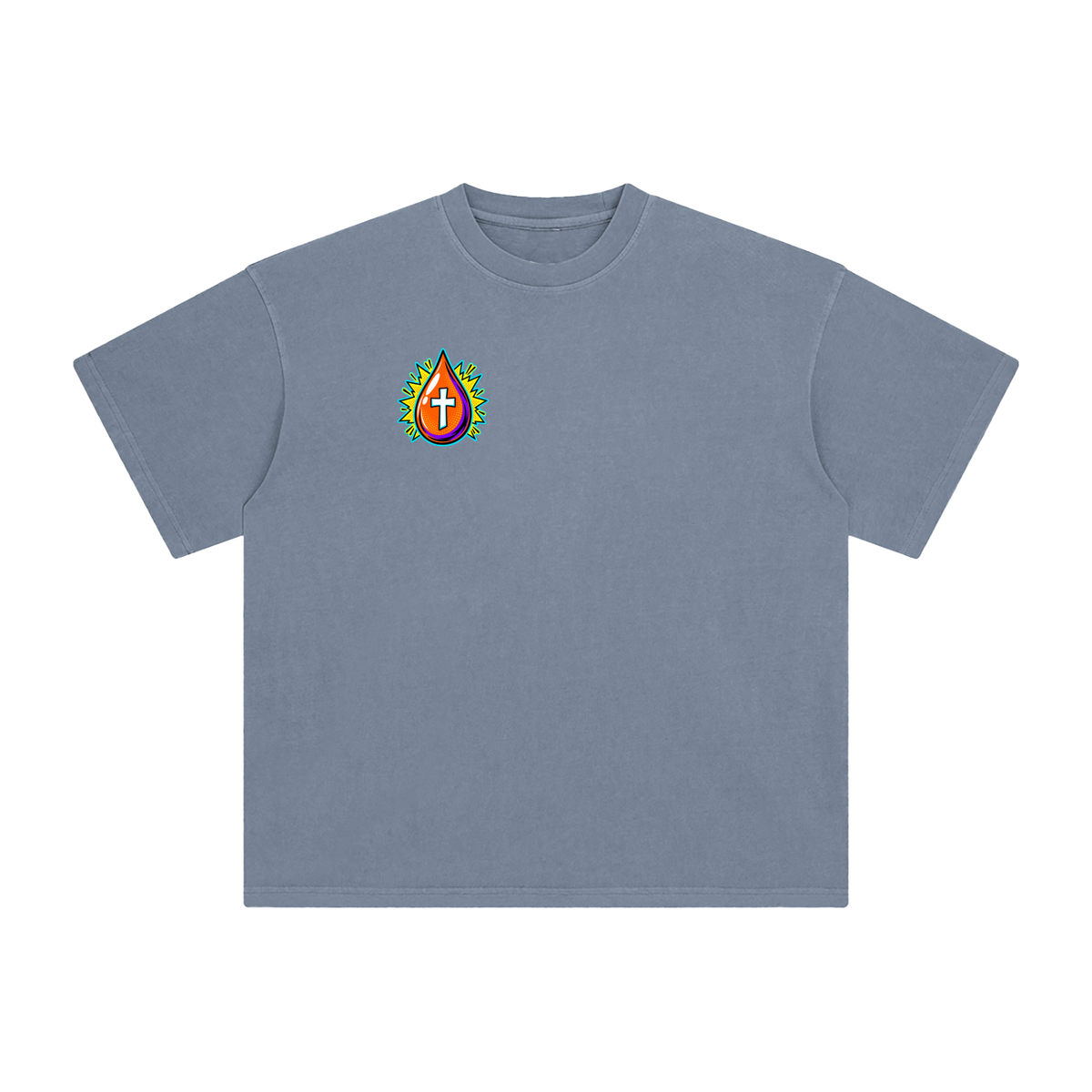 JESUS DIED ONCE BACKED UP BY Romans 6:9-10 T-Shirt