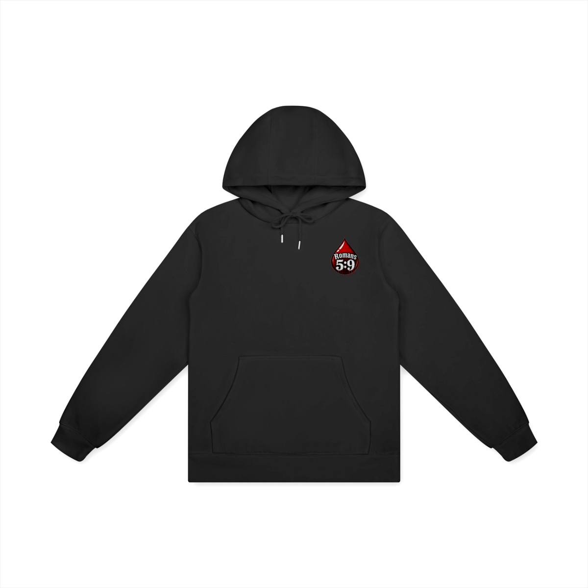 Romans 5:9 blood emoji Hoodie