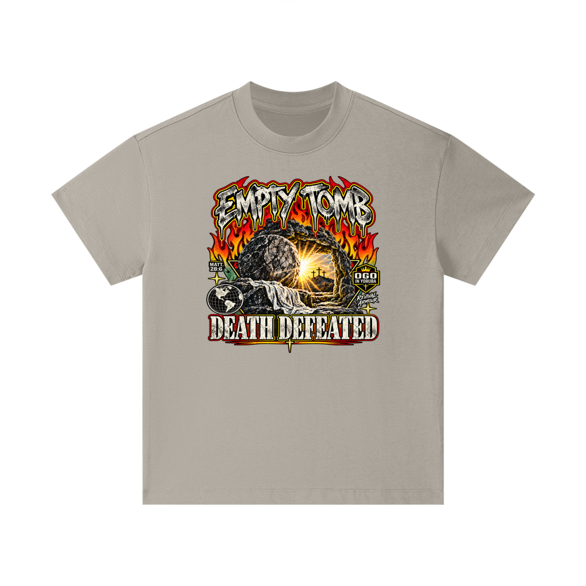 EMPTY TOMB DEATH DEFEATED Kids T-Shirt