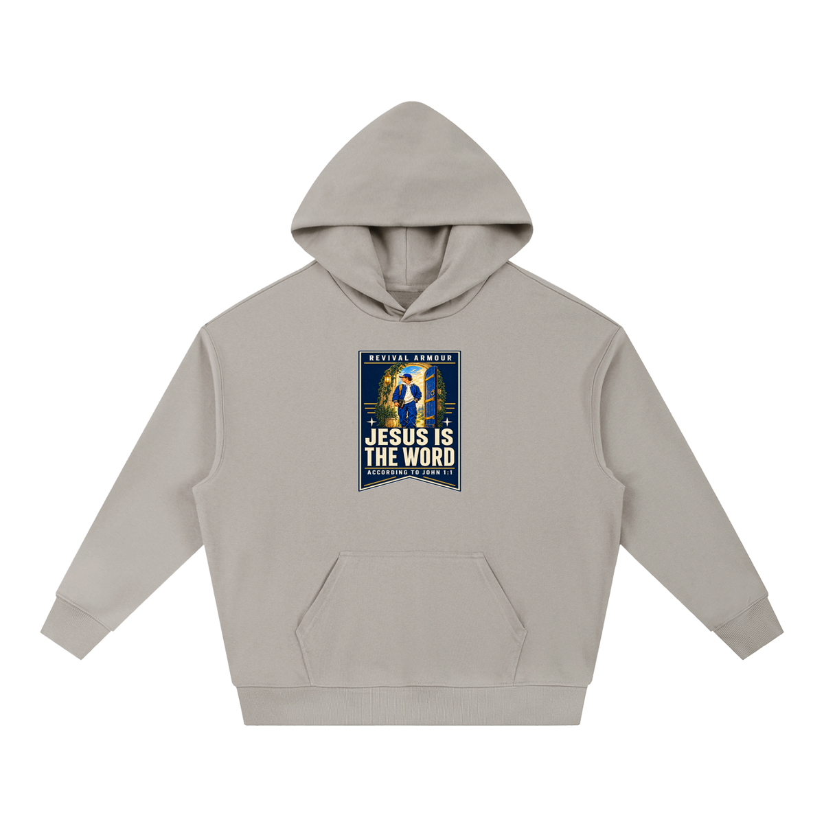 JESUS IS THE WORD ACCORDING TO JOHN 1:1 Hoodie