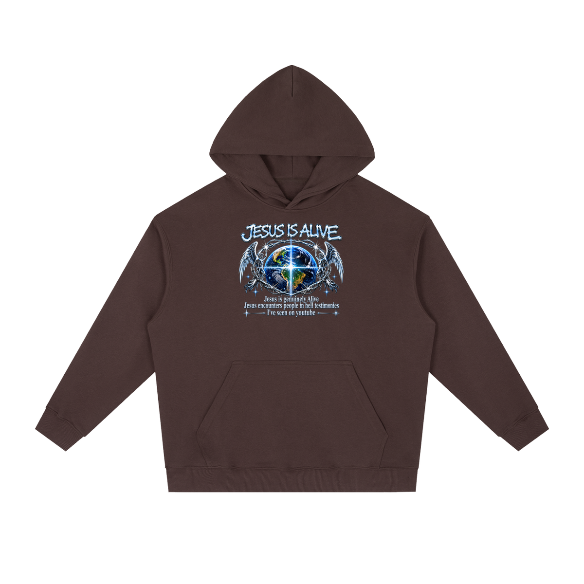 JESUS IS ALIVE Jesus is genuinely Alive Jesus encounters people in hell testimonies I've seen on youtube Hoodie