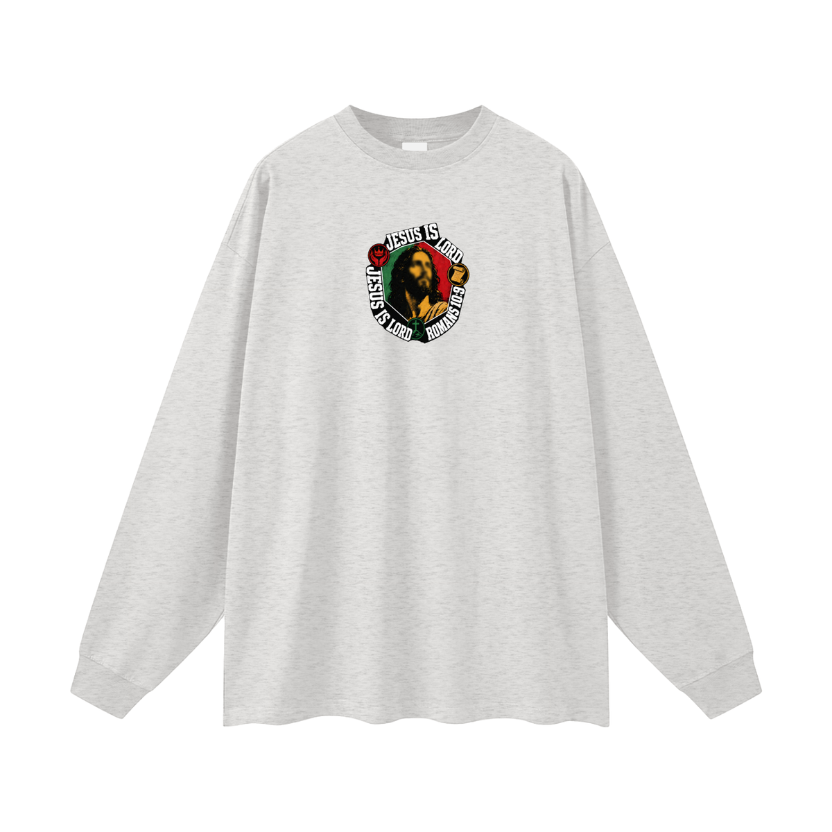 Jesus is Lord Jesus is Lord Romans 10:9 Long Sleeve T-Shirt