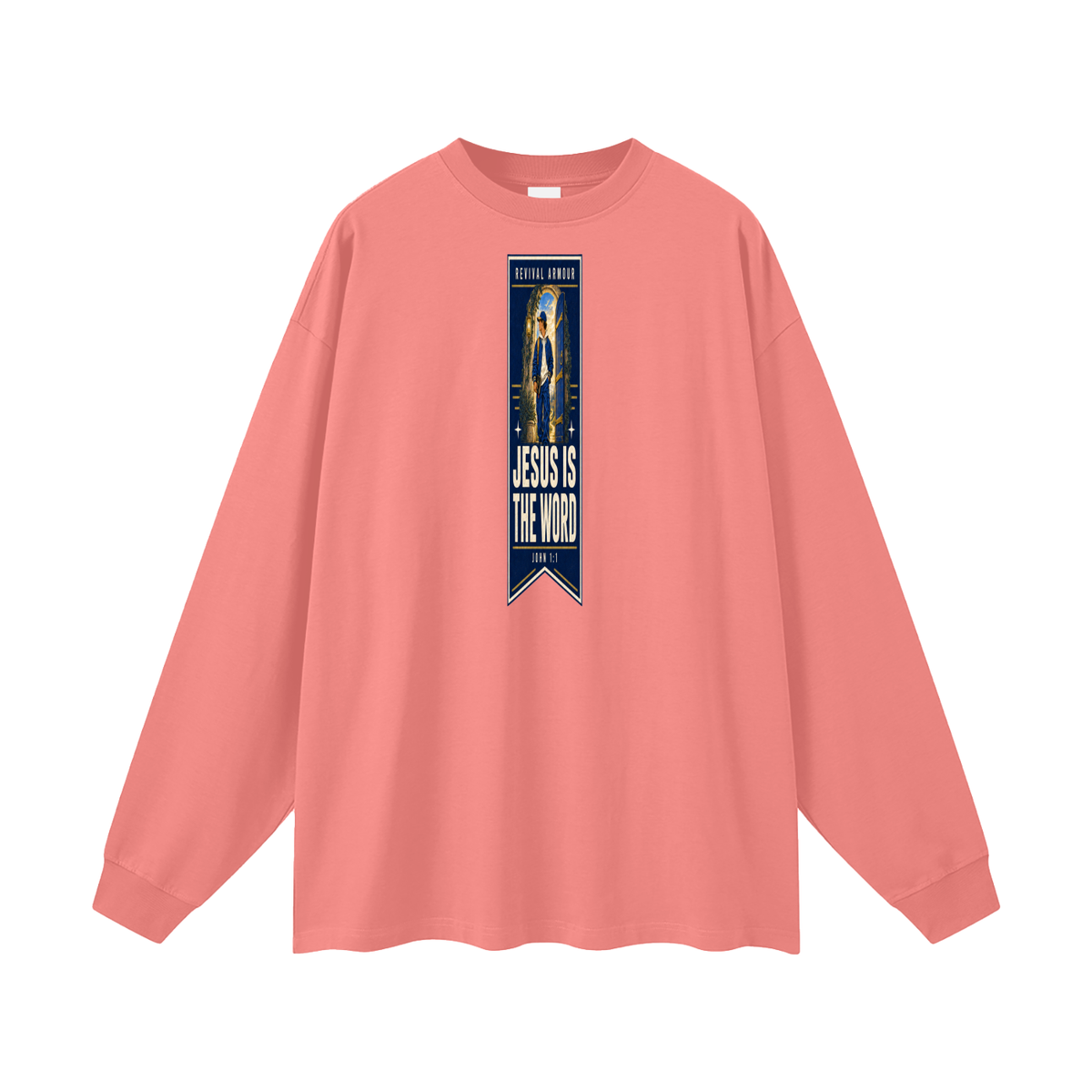 REVIVAL ARMOUR JESUS IS THE WORD _ JOHN 1:1 Long Sleeve T-Shirt