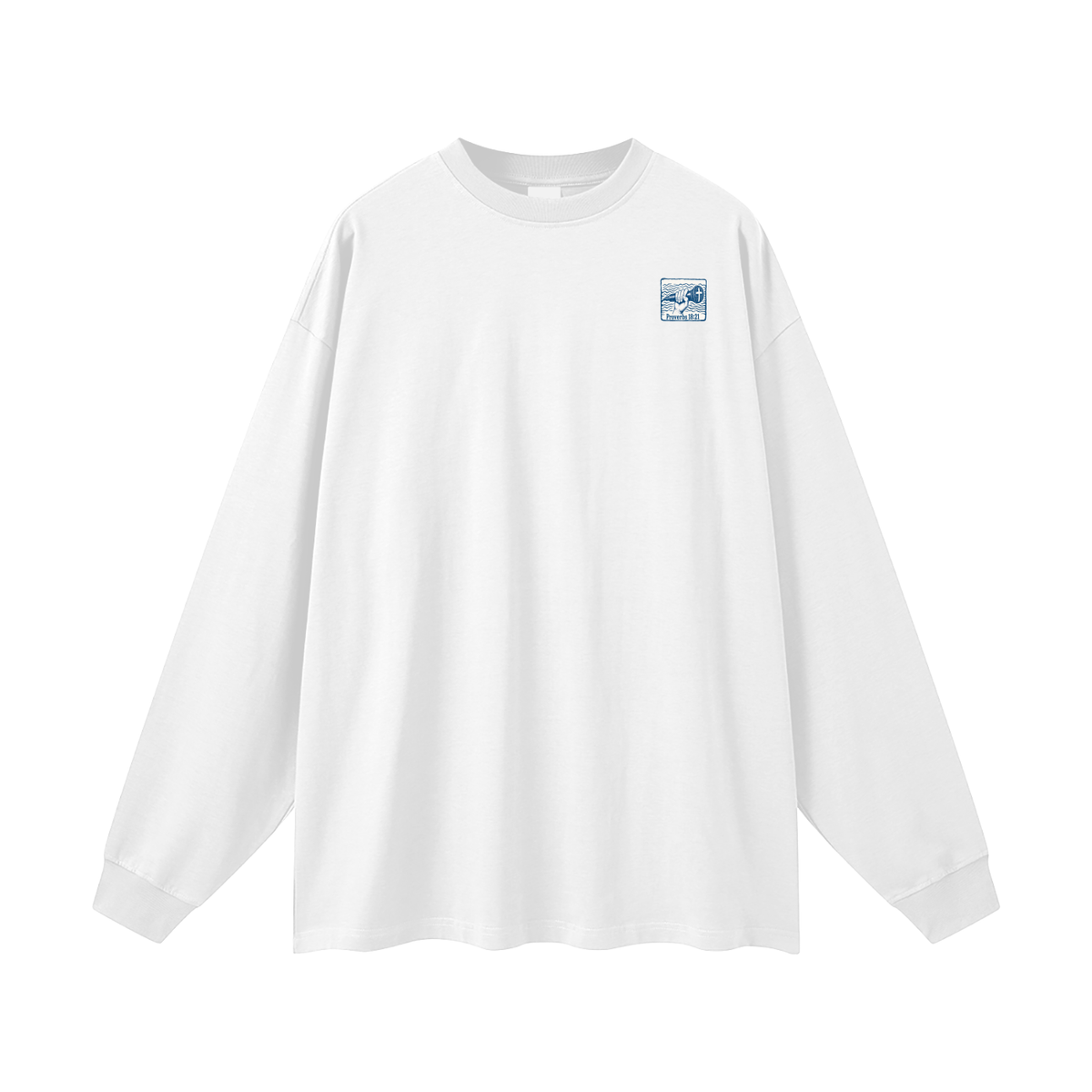 Proverbs 18:21 mic Long Sleeve T-Shirt