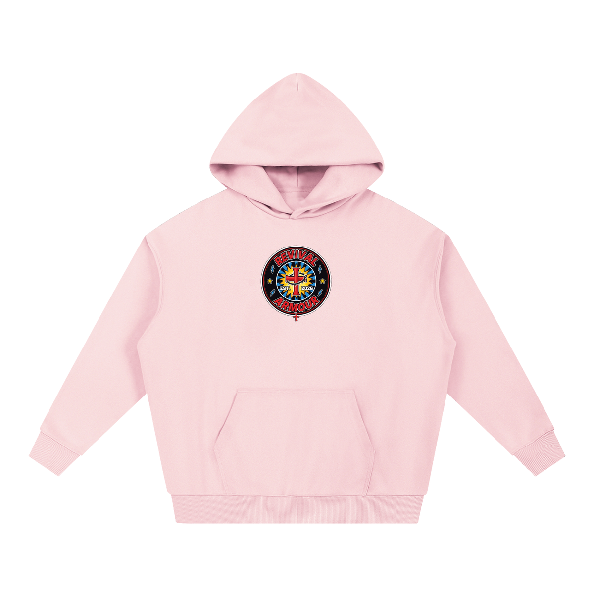 REVIVAL EST. 2026 ARMOUR JESUS DIED FOR OUR SINS Hoodie