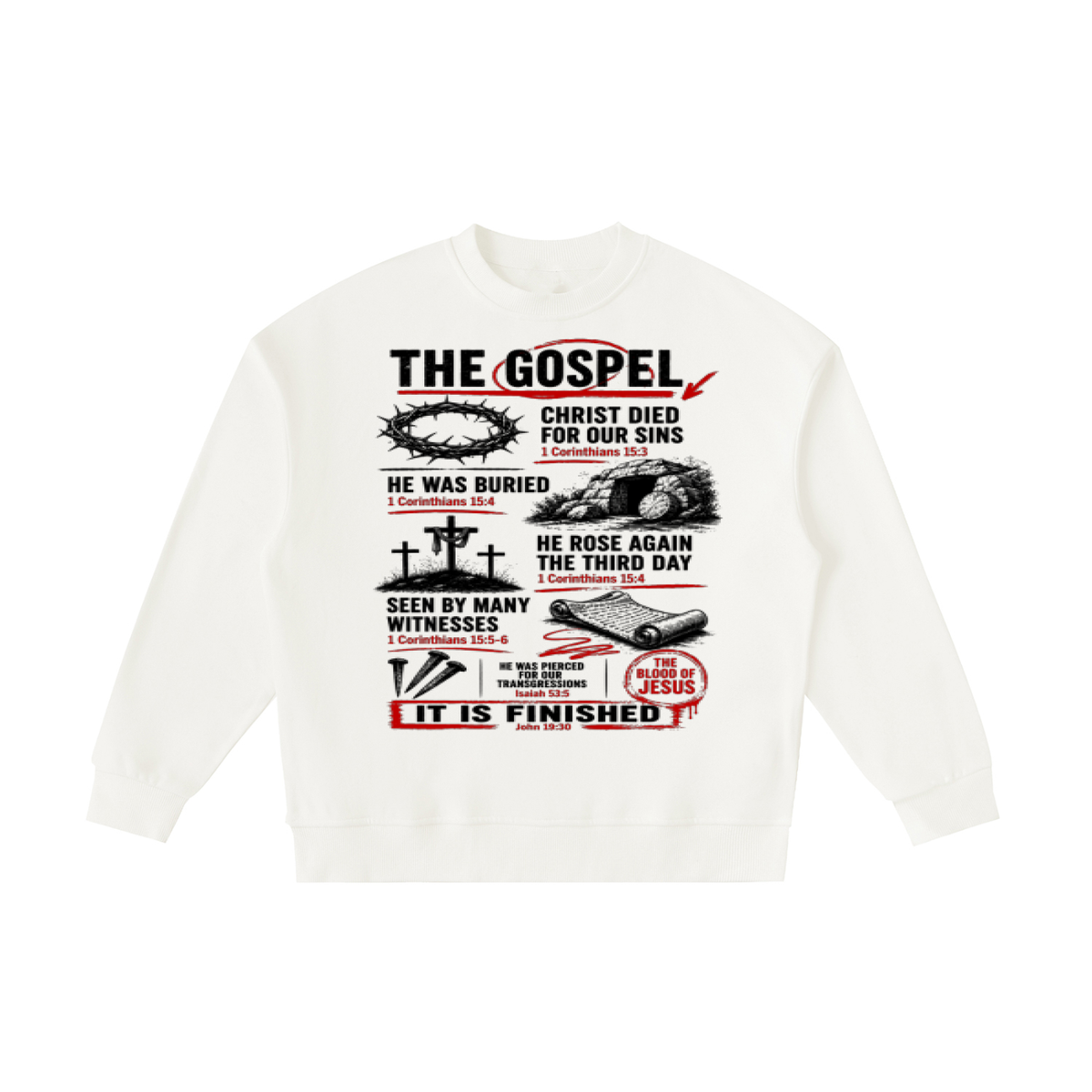 The gospel youth Crewneck Sweatshirt