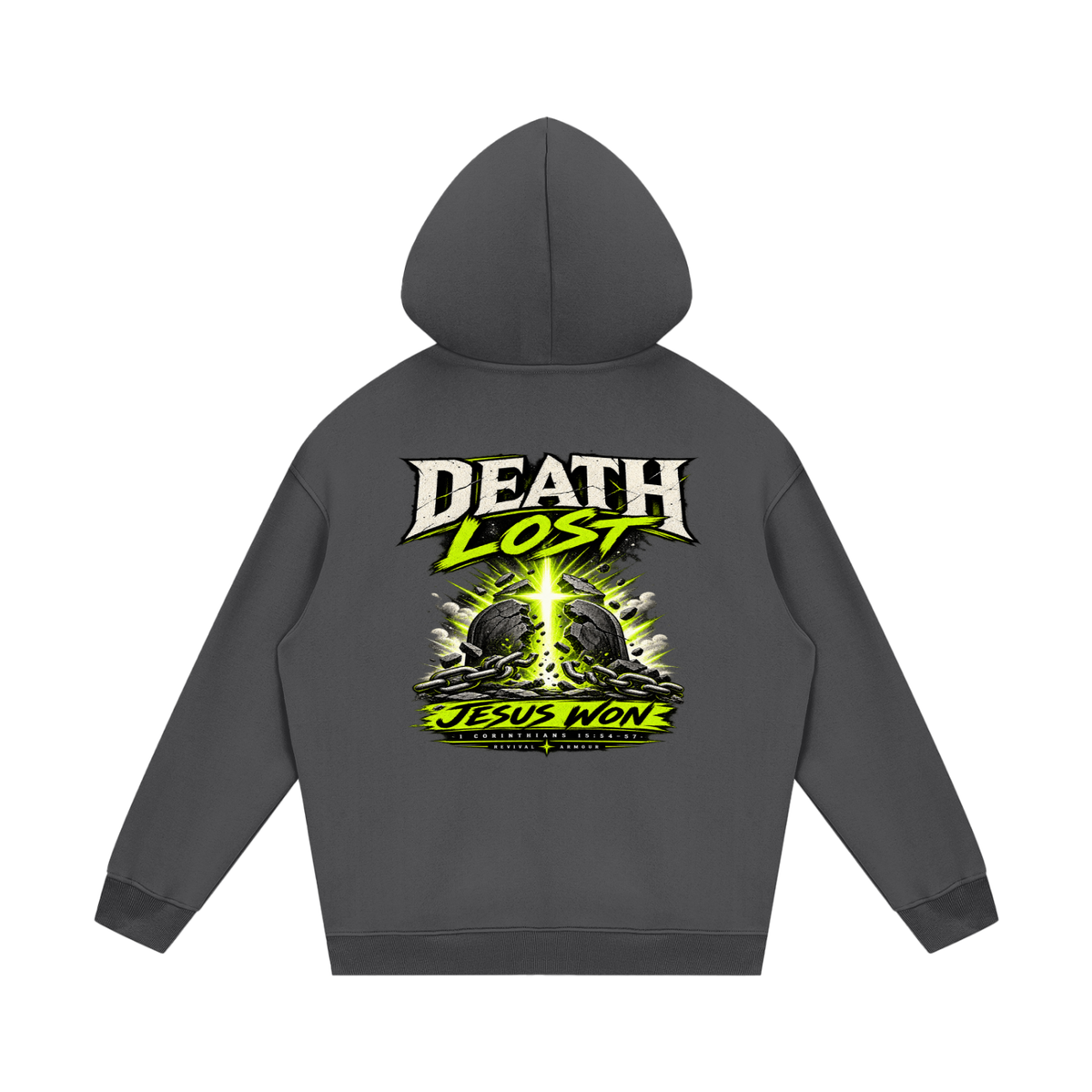 Death Lost Jesus Won Hoodie